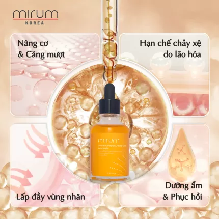Tinh Chất Tái Tạo, Dưỡng Ẩm, Chống Nhăn & Tăng Sự Đàn Hồi Cho Da Mirum 50ml - Mirum Wrinkle Pepta Lifting Shot Ampoule